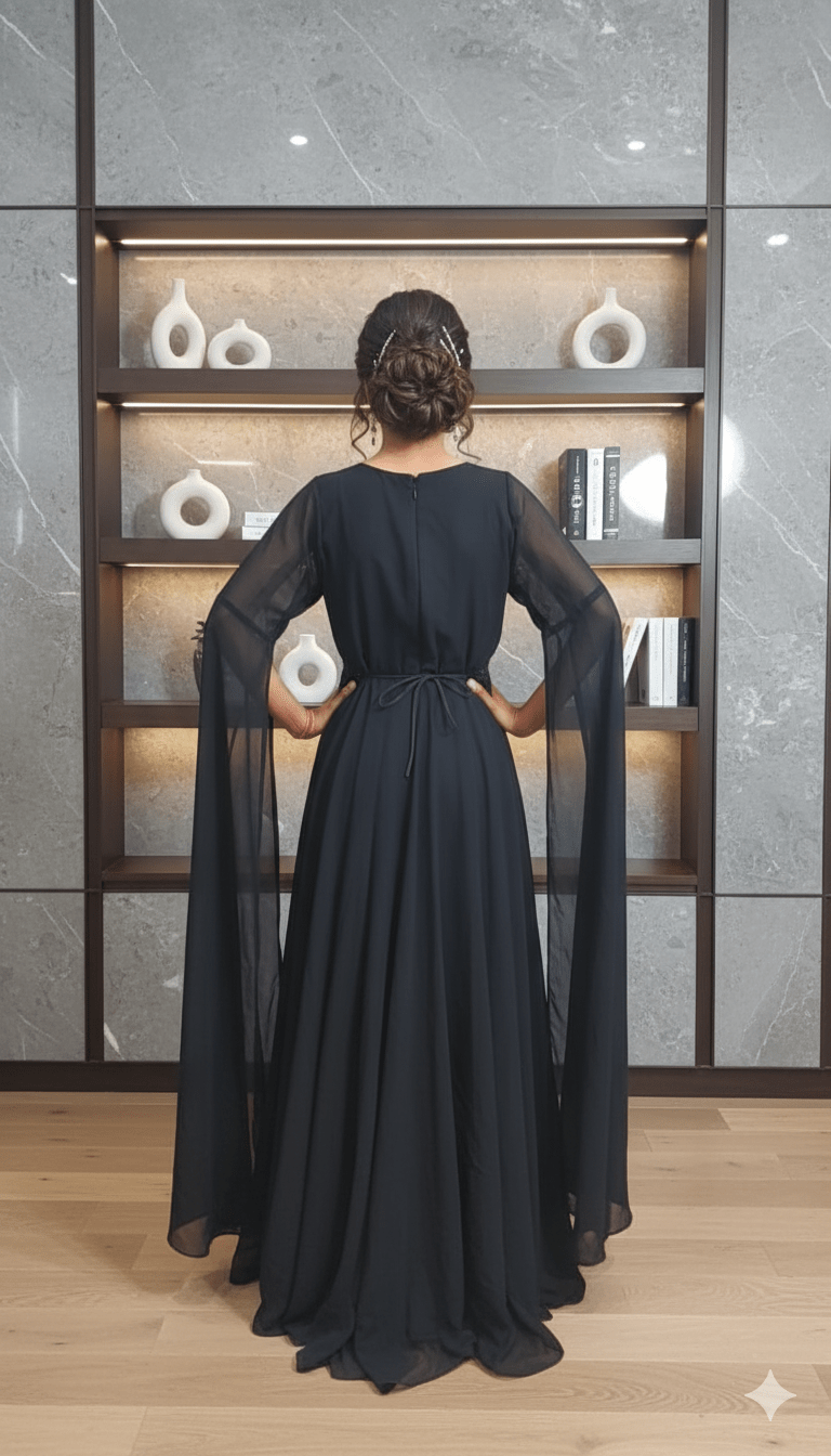 BlackAura Western Dress