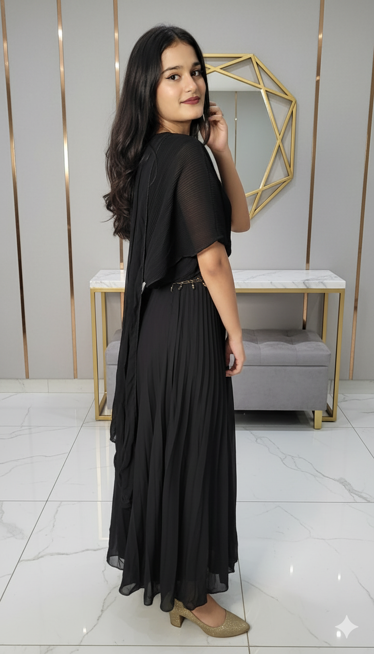 TwirlBloom Stylish Gown