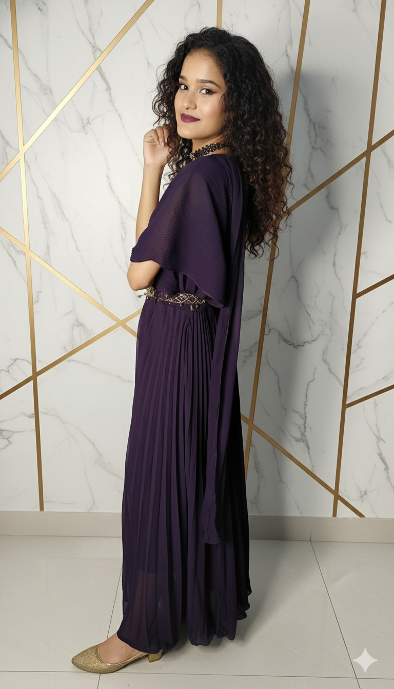 TwirlBloom Stylish Gown